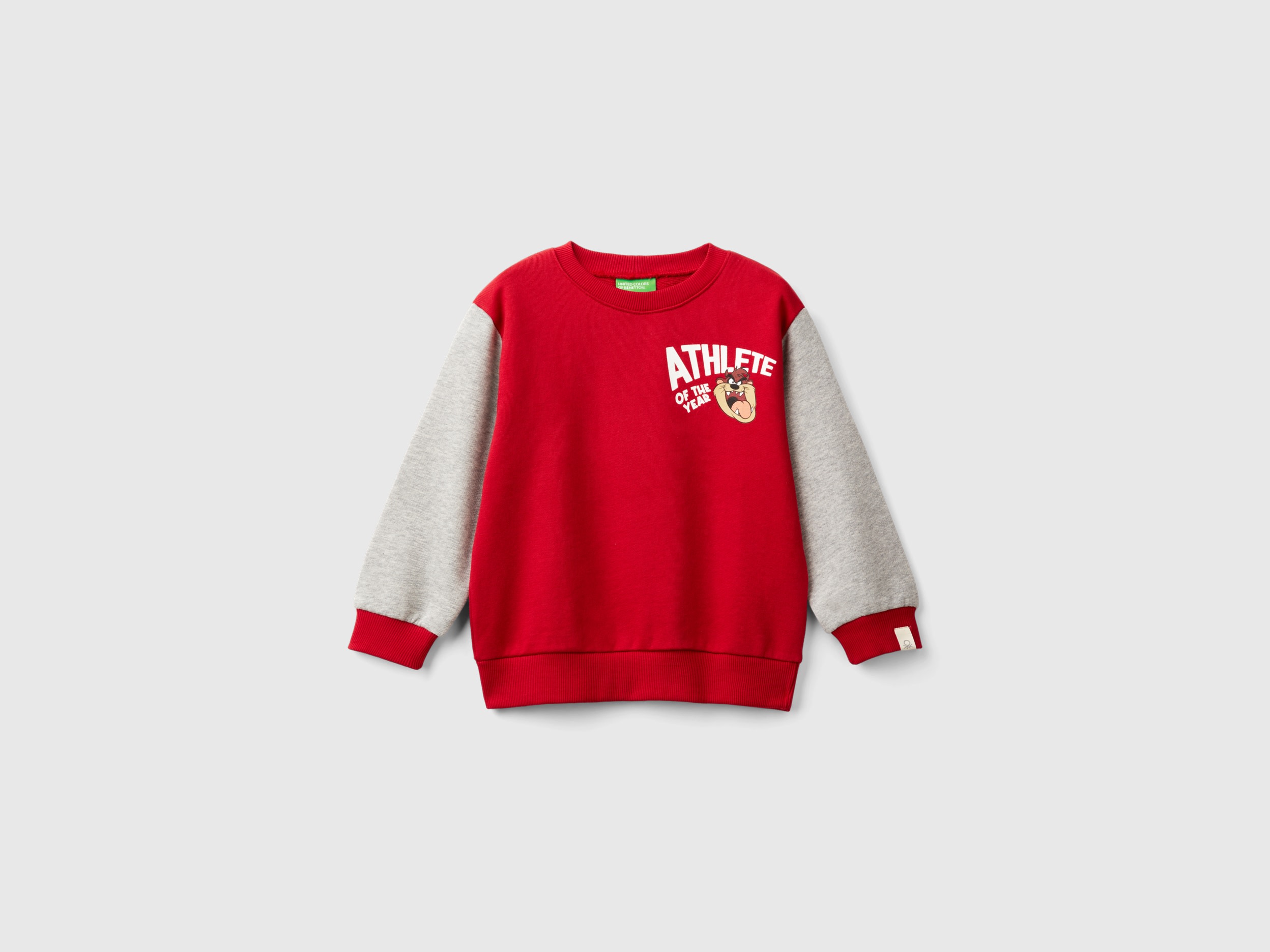 Benetton, Felpa Con Stampa ©looney Tunes, Rosso, Bambini