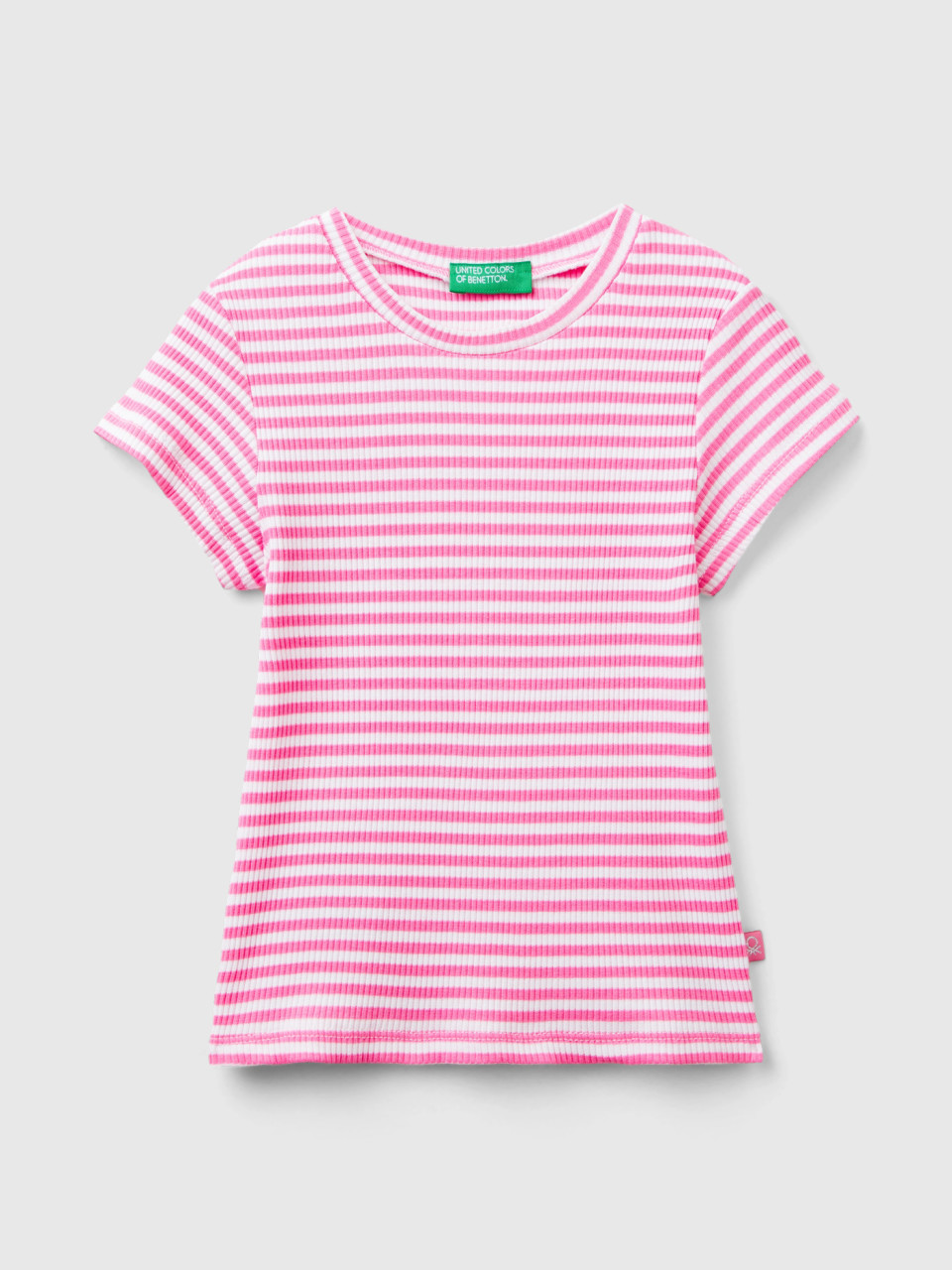 Benetton, Striped Slim Fit T-shirt, Multi-color, Kids