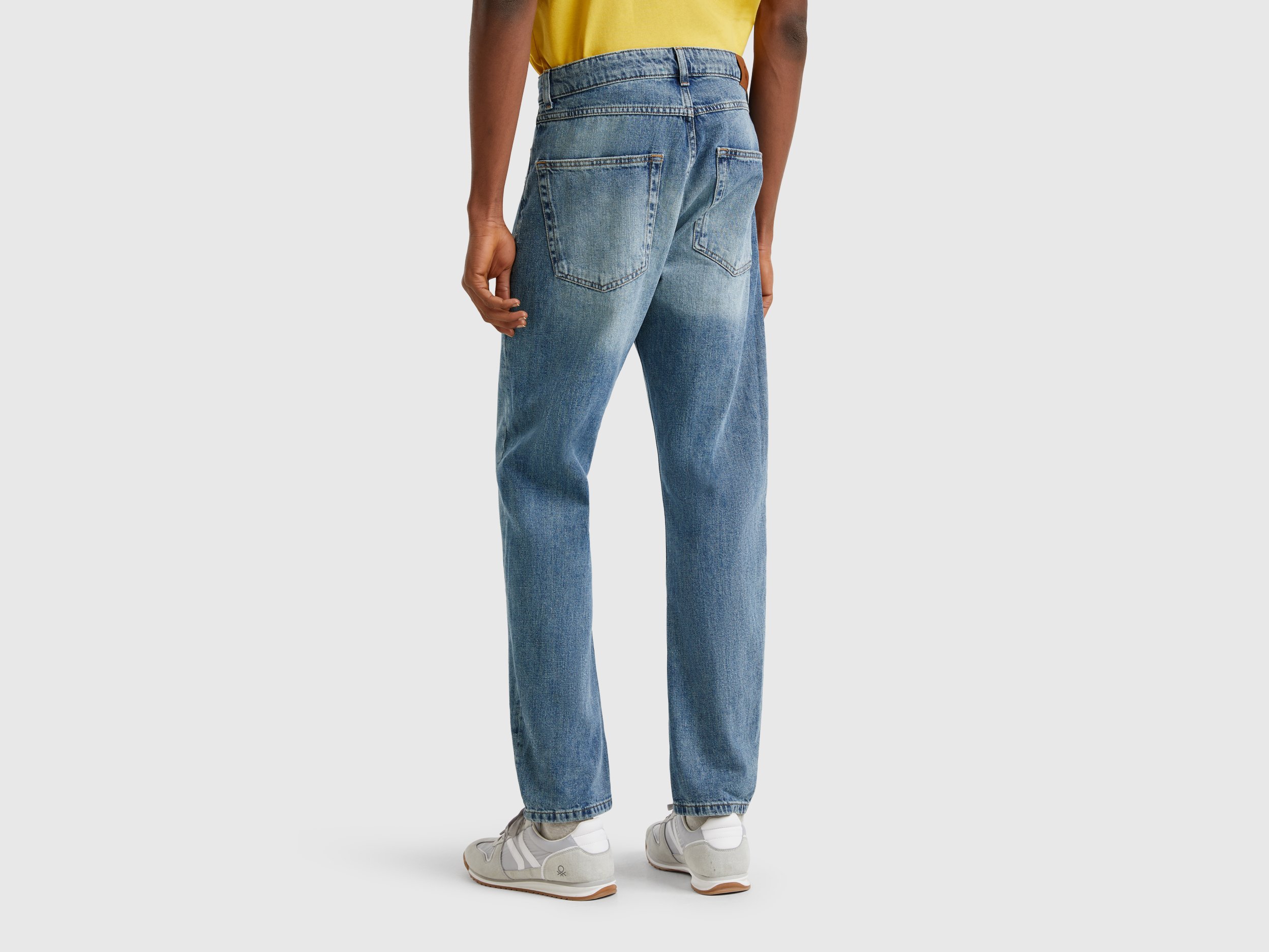 Benetton, Τζιν Regular Fit, size 30, Ανοιχτο Μπλε, Ανδρικά φωτογραφία