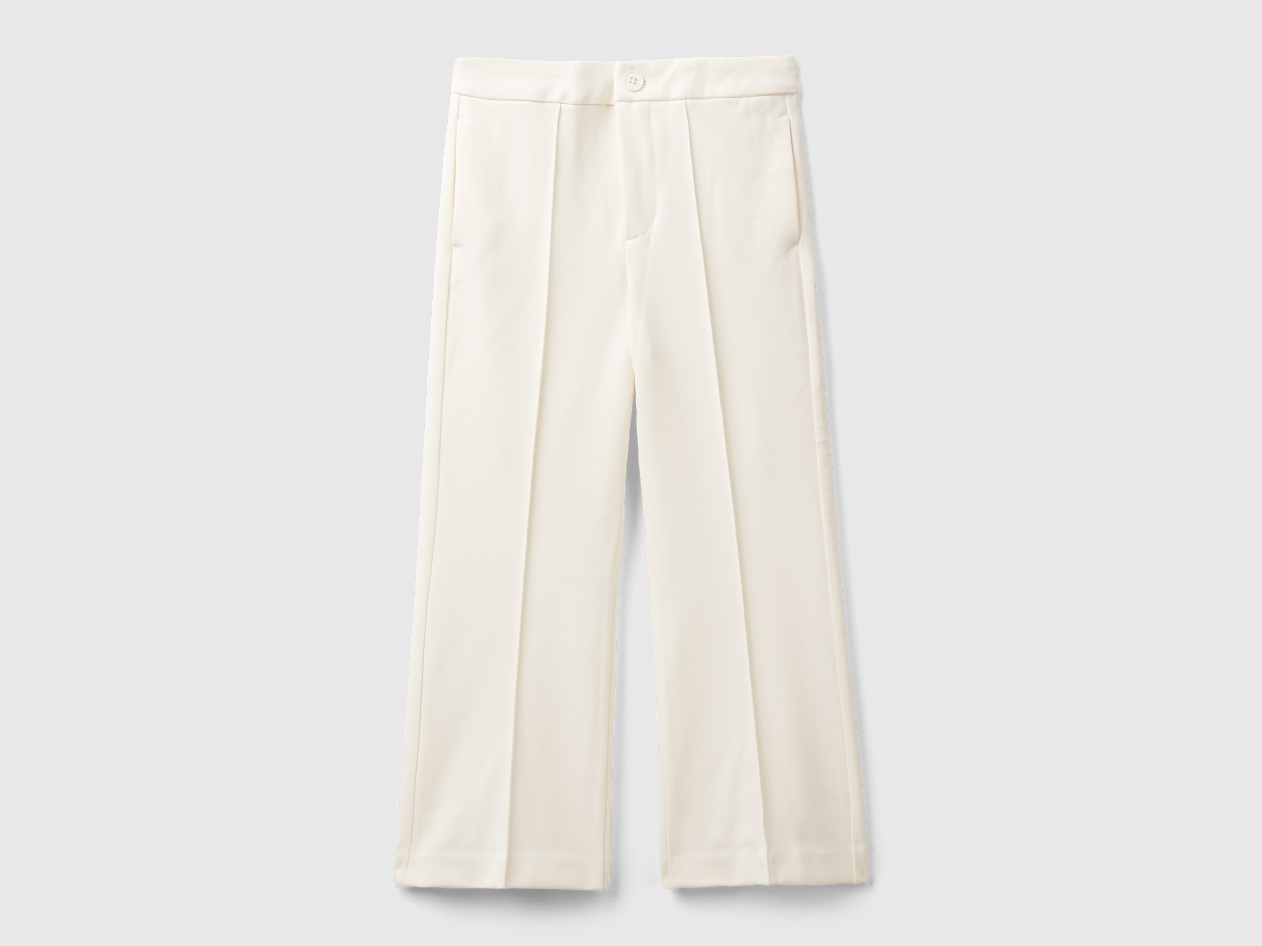 Benetton, Pantaloni Eleganti, Beige, Bambini