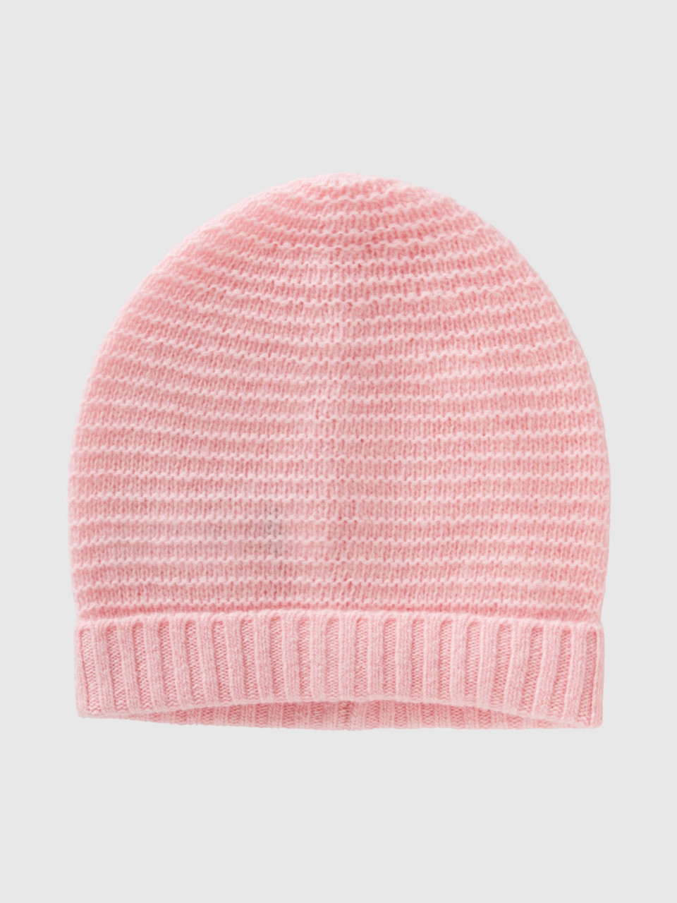 Benetton, Hat In Wool Blend, Pink, Kids