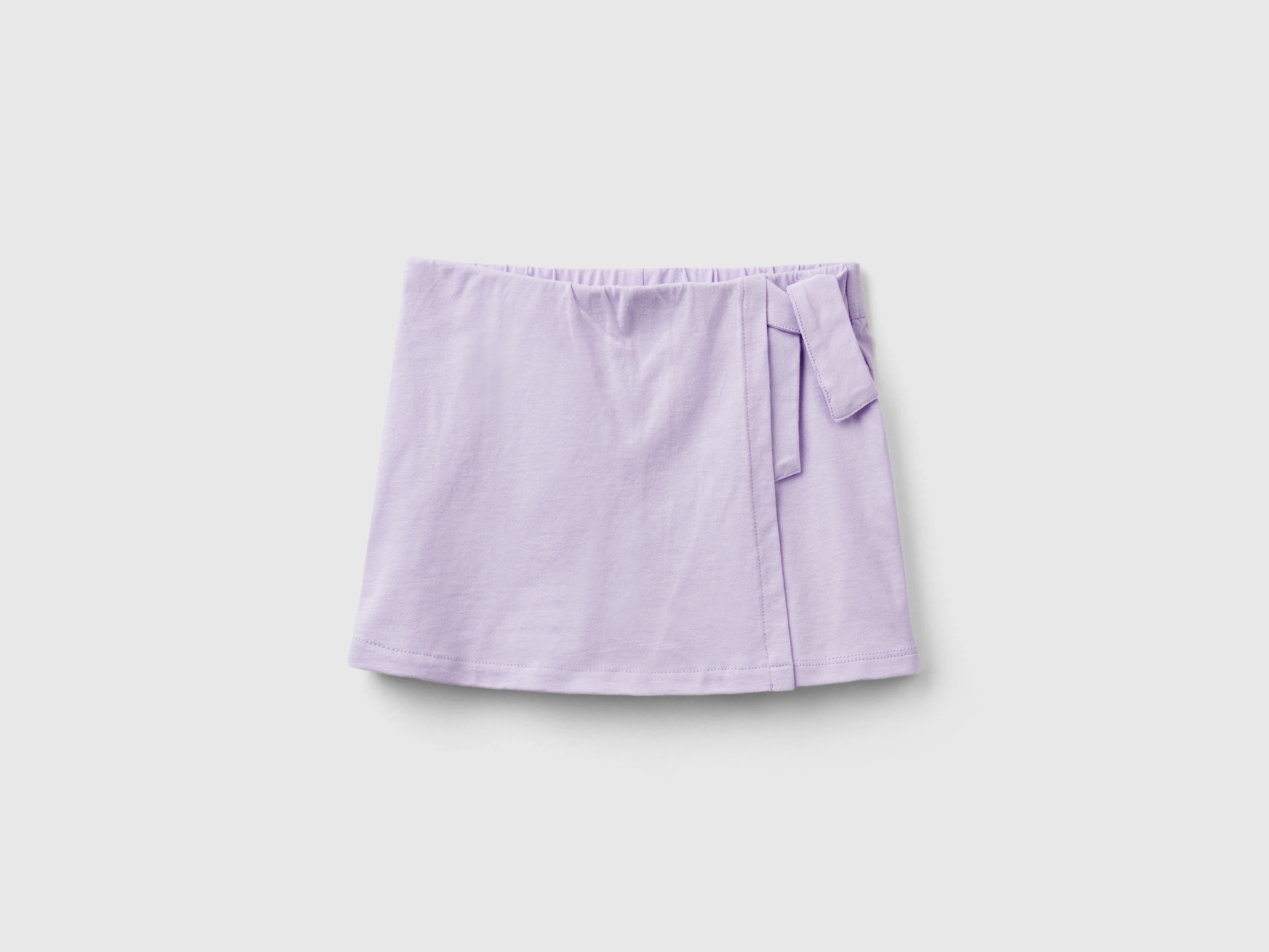 Benetton, Shorts Con Pannello, Lilla, Bambini