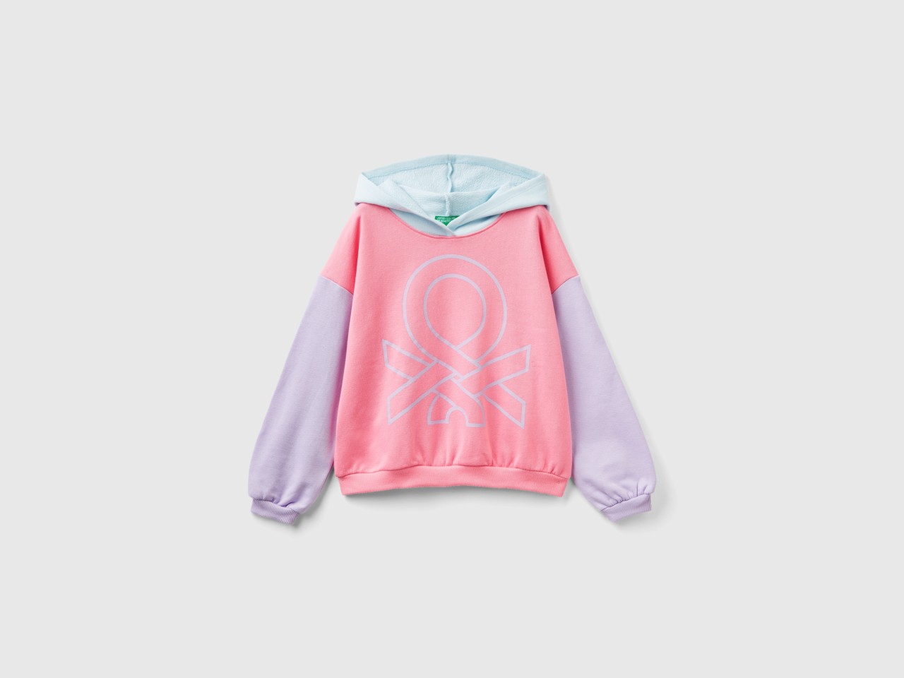 Girls' sweatshirt Color maroon - SINSAY - ZE184-83X