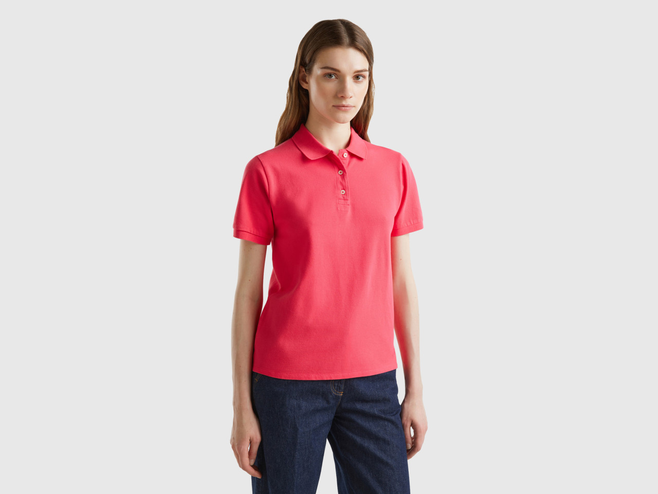 Womens cotton deals polos