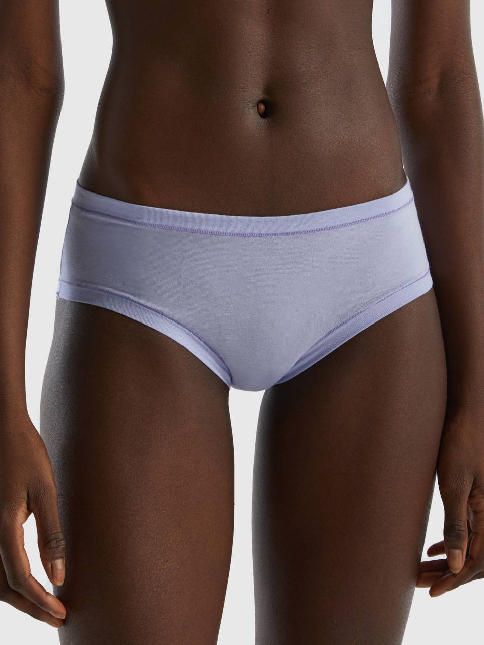 Underwear in stretch organic cotton - White