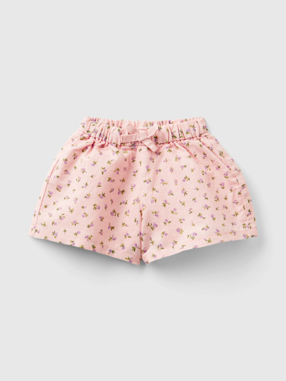 Benetton, Floral Culottes, Pink, Kids