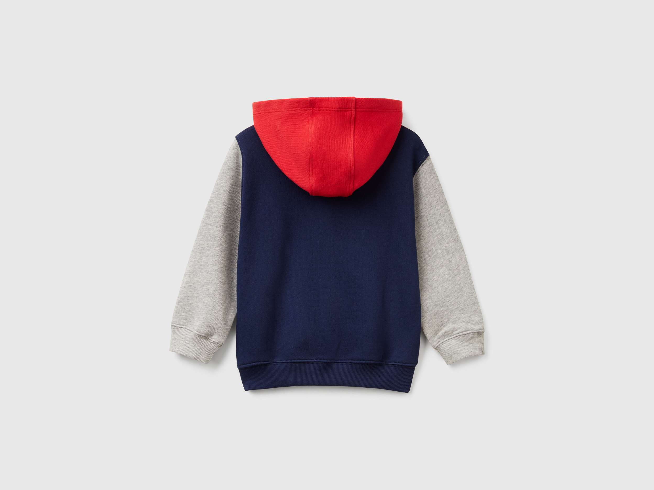 Benetton, Φούτερ Με Κουκούλα Από 100% Βαμβακερό, size 12-18, Πολύχρωμο, Παιδικά φωτογραφία