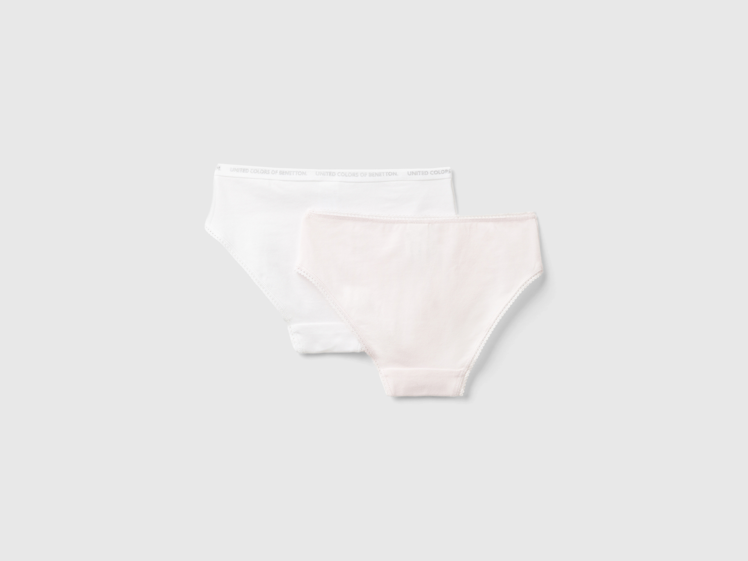 Benetton, Δύο Μπλούζες Από Ελαστικό Βαμβακερό, size L, Πολύχρωμο, Παιδικά φωτογραφία