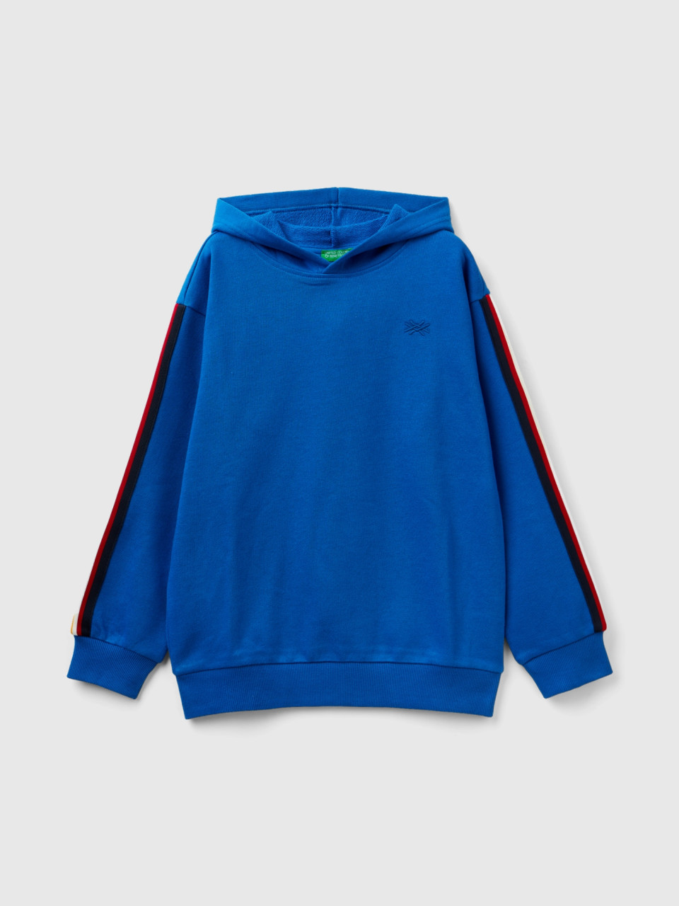 Benetton, Sweatshirt Mit Oversize-kapuze, Verkehrsblau, male