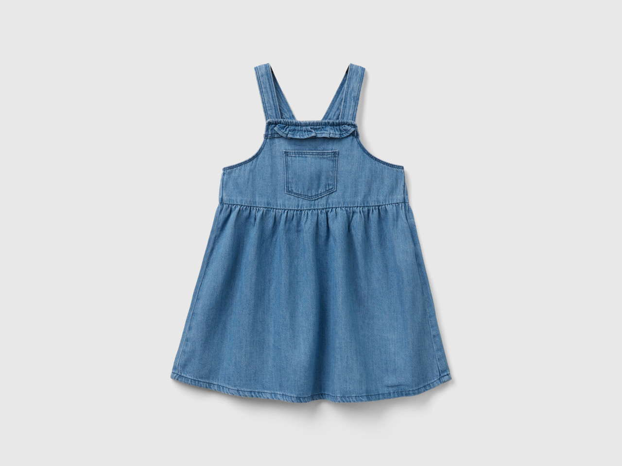 Buy online Girls Round Neck Solid Denim Dungarees from girls for Women by  Being Naughty for ₹769 at 70% off | 2024 Limeroad.com