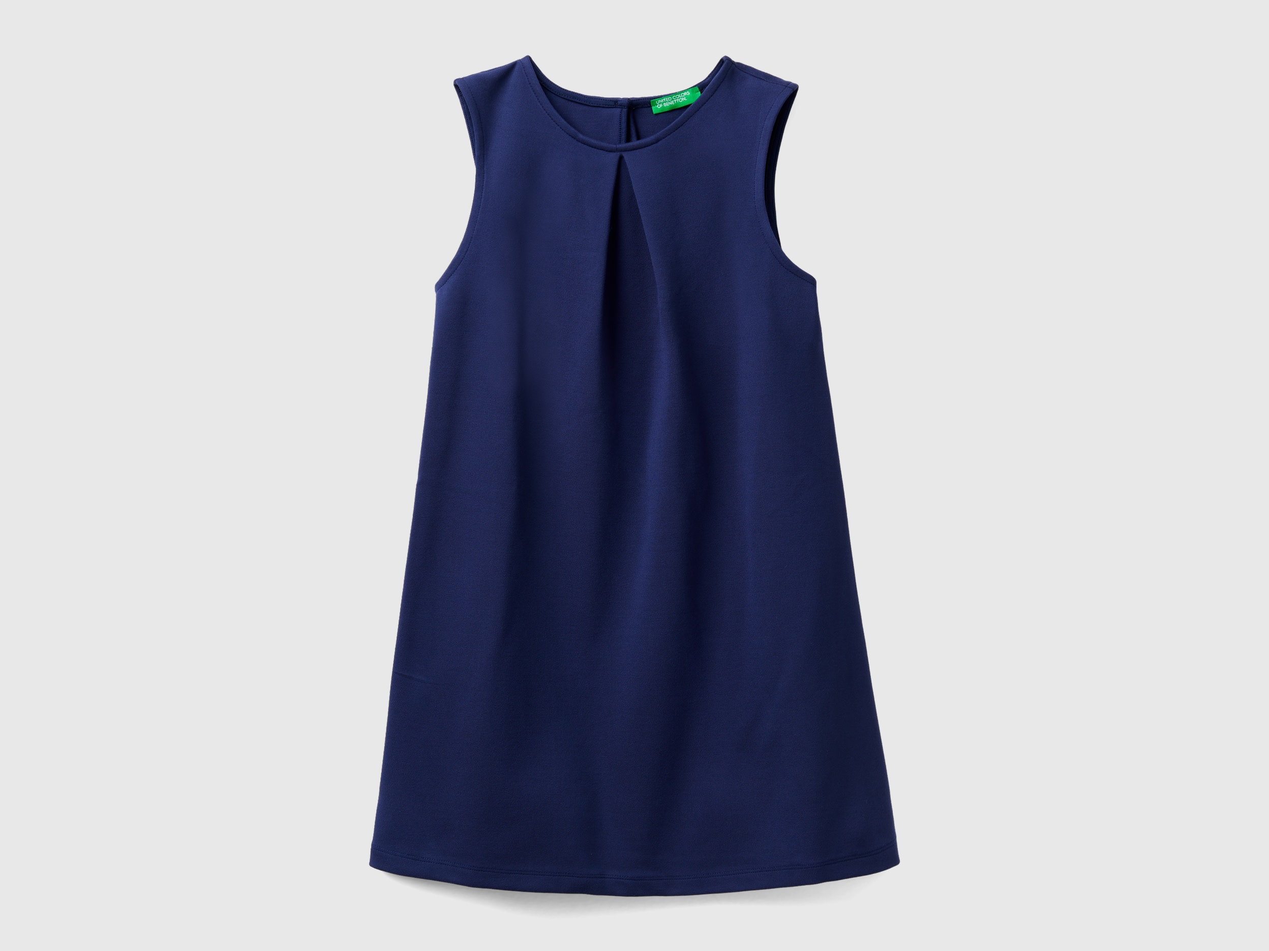 Benetton, Sleeveless Dress, size L, Dark Blue, Kids