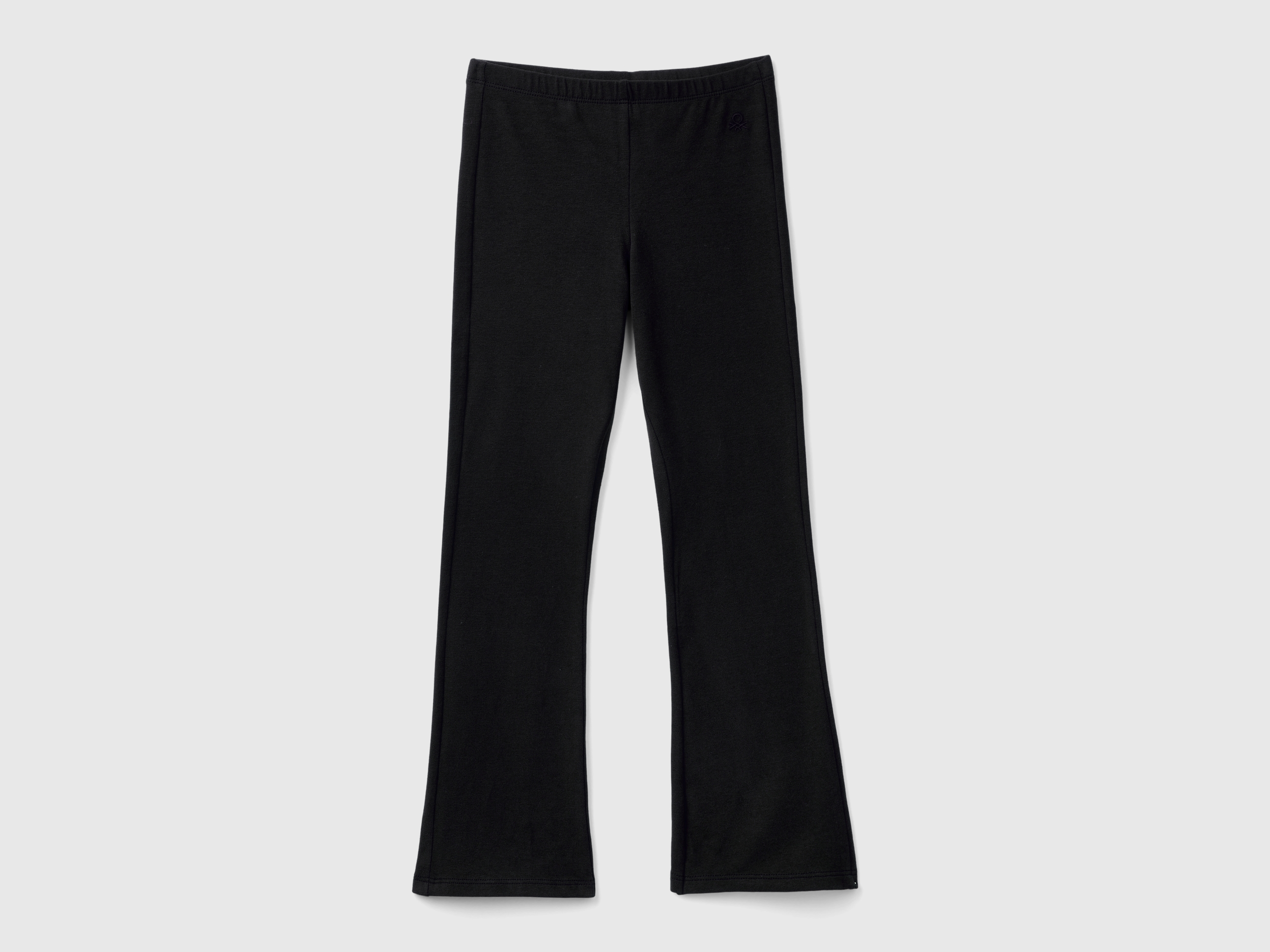 Benetton Kids Flared Stretch Cotton Leggings