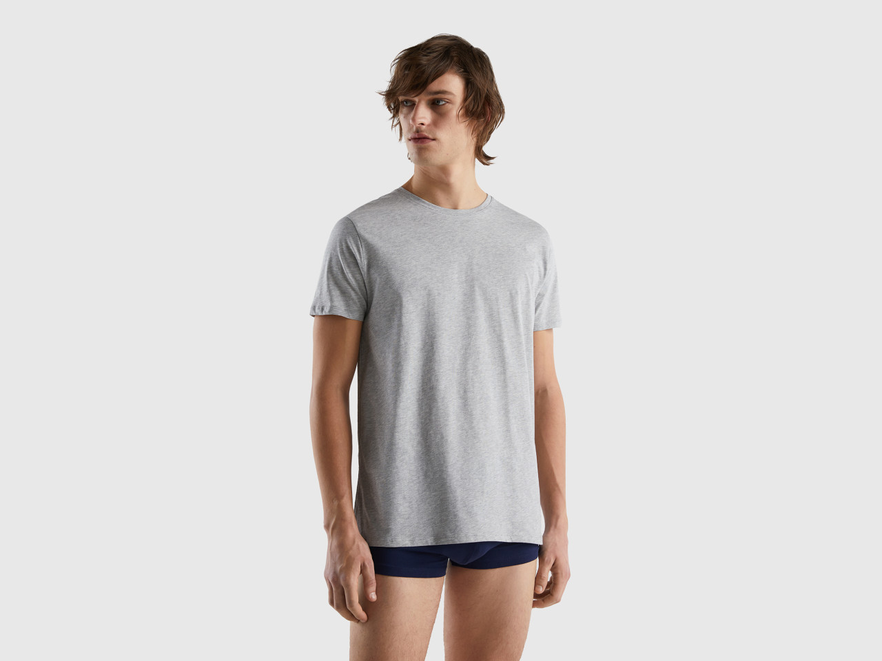 Men's Cotton Jersey Contrast Print Pajama T-shirt - Men's Loungewear &  Pajamas - New In 2024