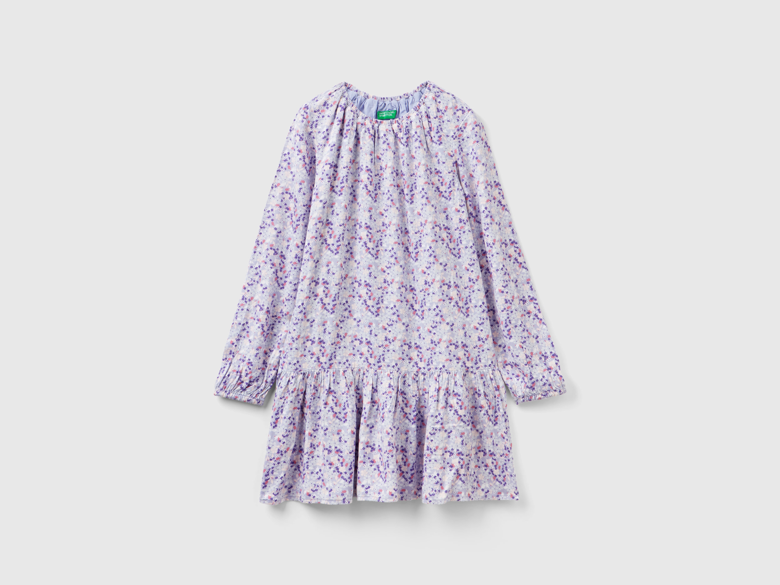 Benetton, Flowy Floral Dress, size L, Multi-color, Kids