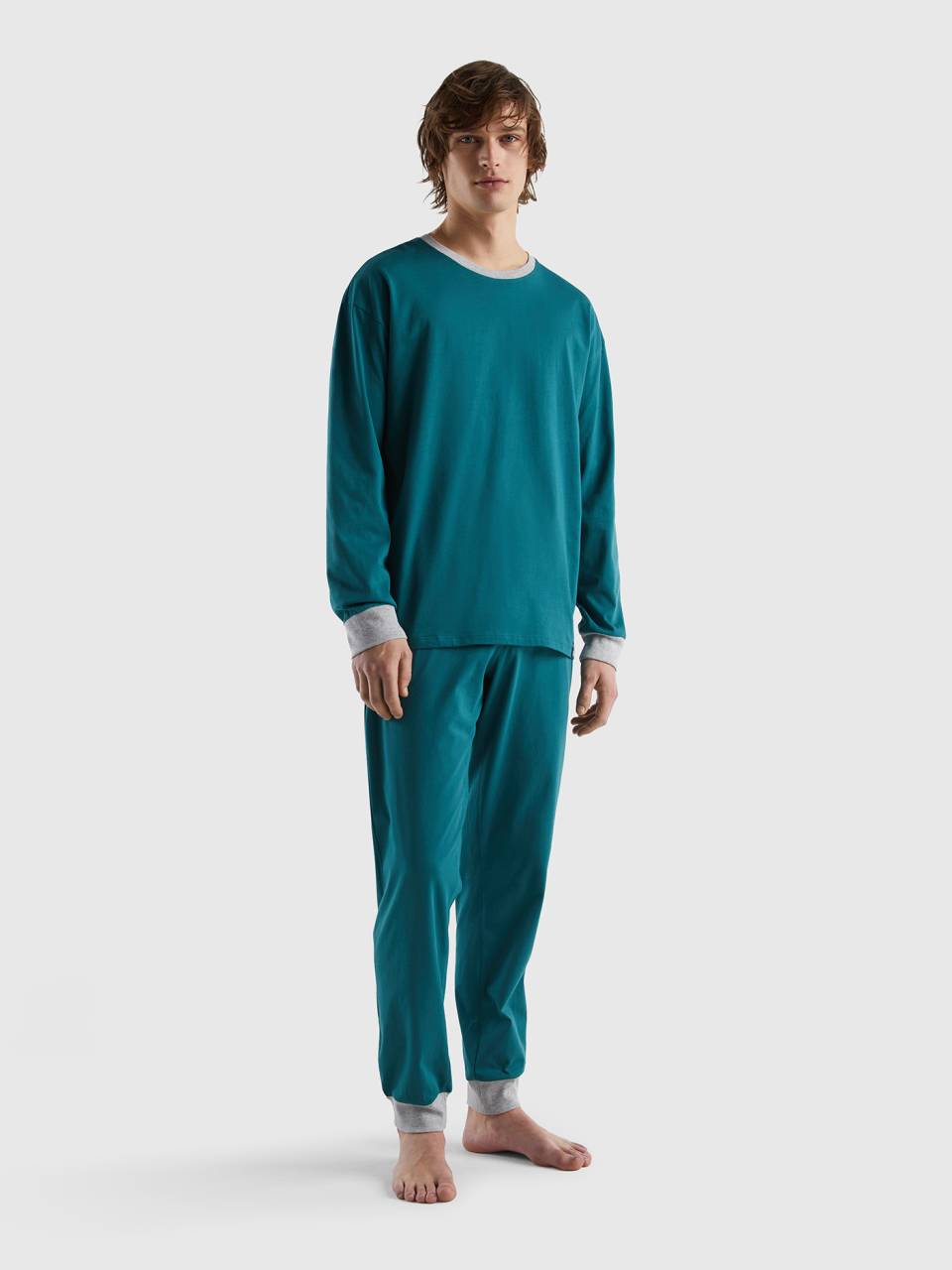 Benetton pyjamas with pouch in 100% cotton. 1
