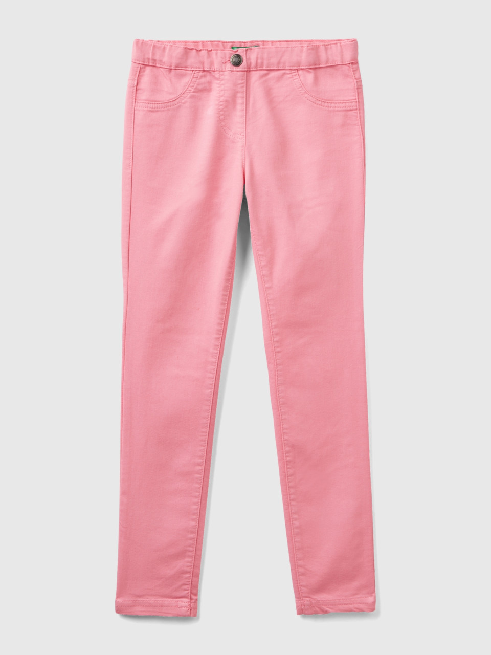 Benetton, Super Skinny Trousers, Pink, Kids