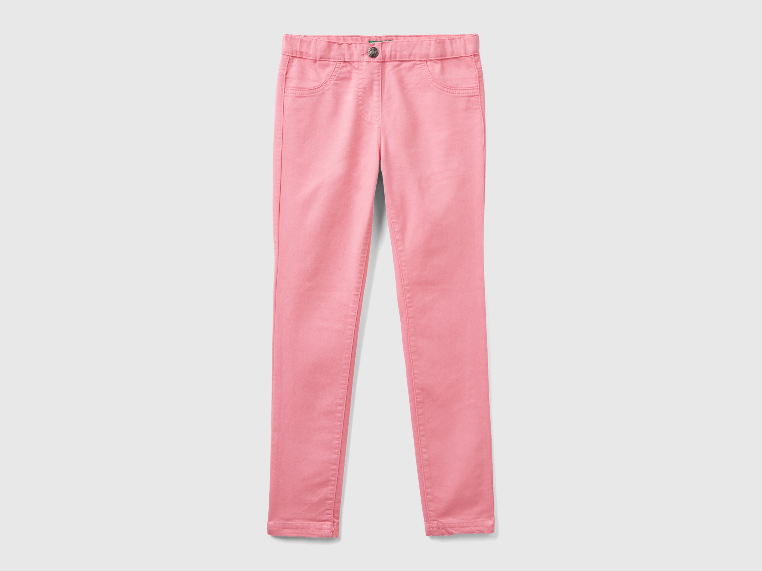 Benetton, Super Skinny Trousers, size M, Pink, Kids
