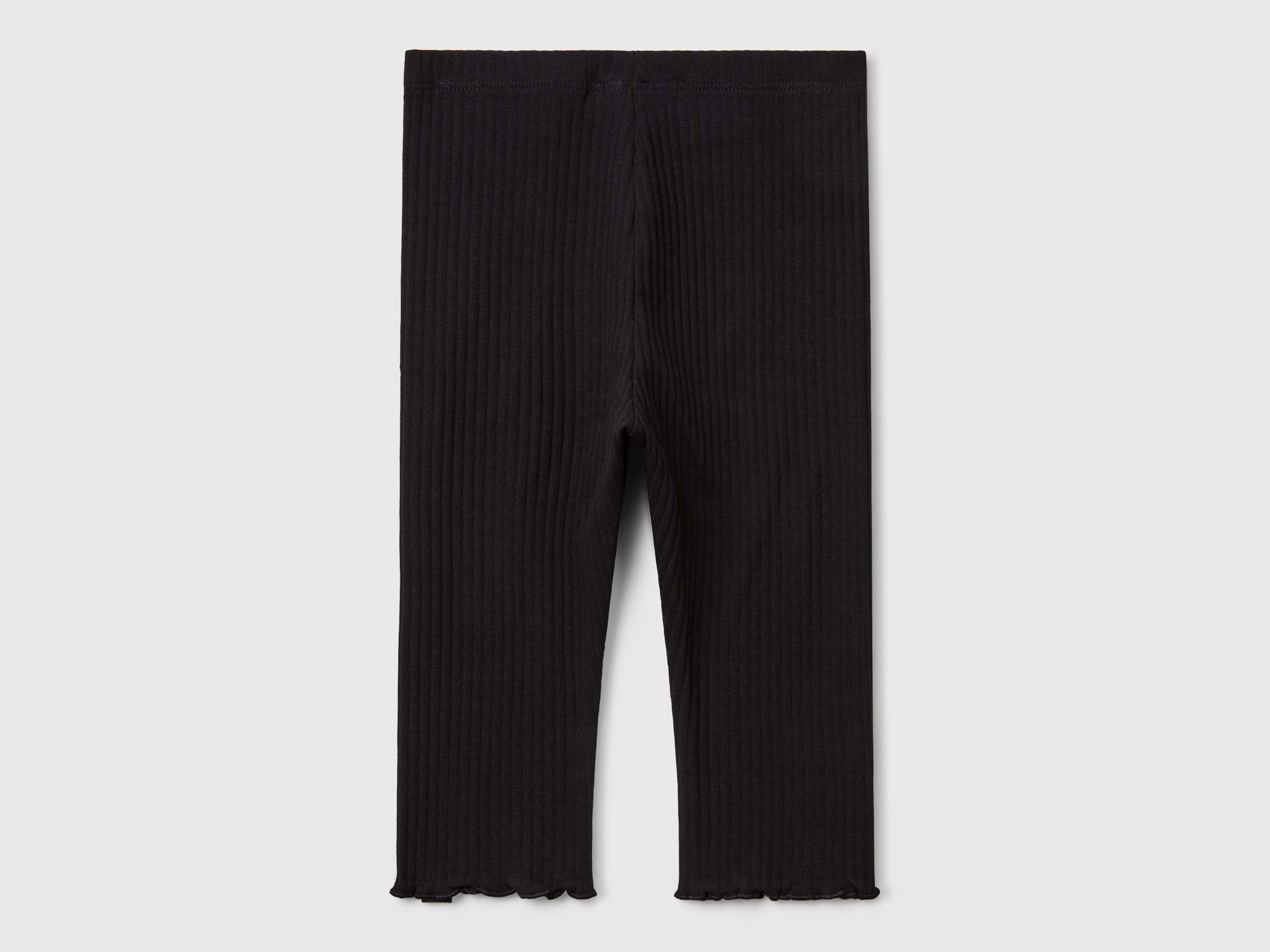 Benetton, Κολάν Από Ελαστικό Βαμβακερό, size 3-4, Μαυρο, Παιδικά φωτογραφία