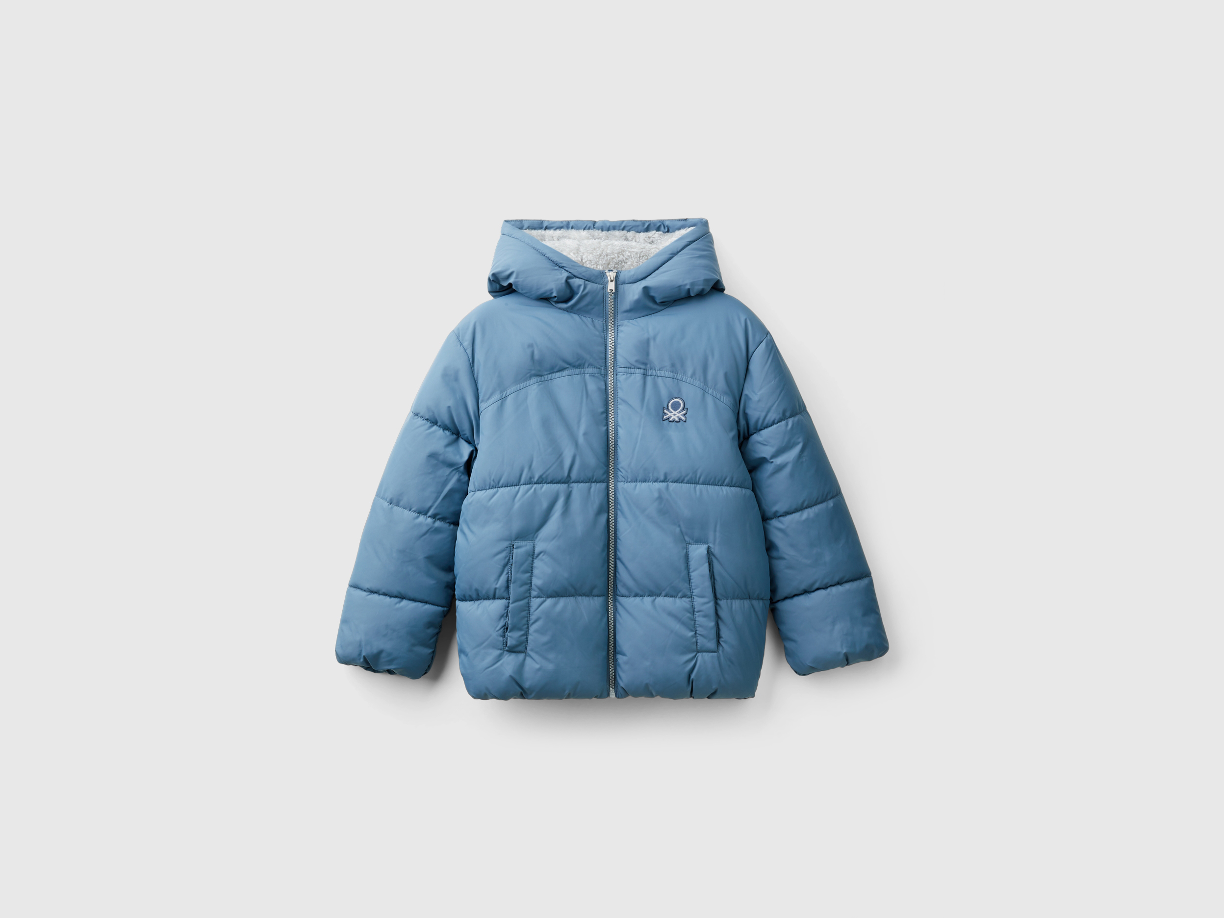 Junior Boys Padded Puffer Jackets Collection 2024 Benetton